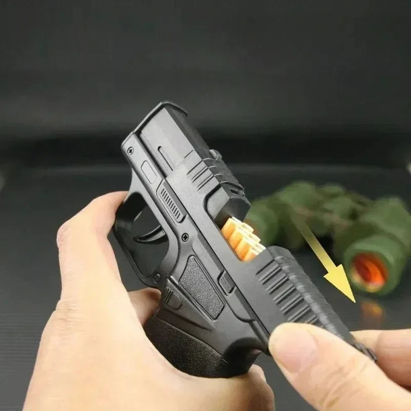 Tactical Gun Shape Jet Flame Hidden Storage Lighter - Image 2