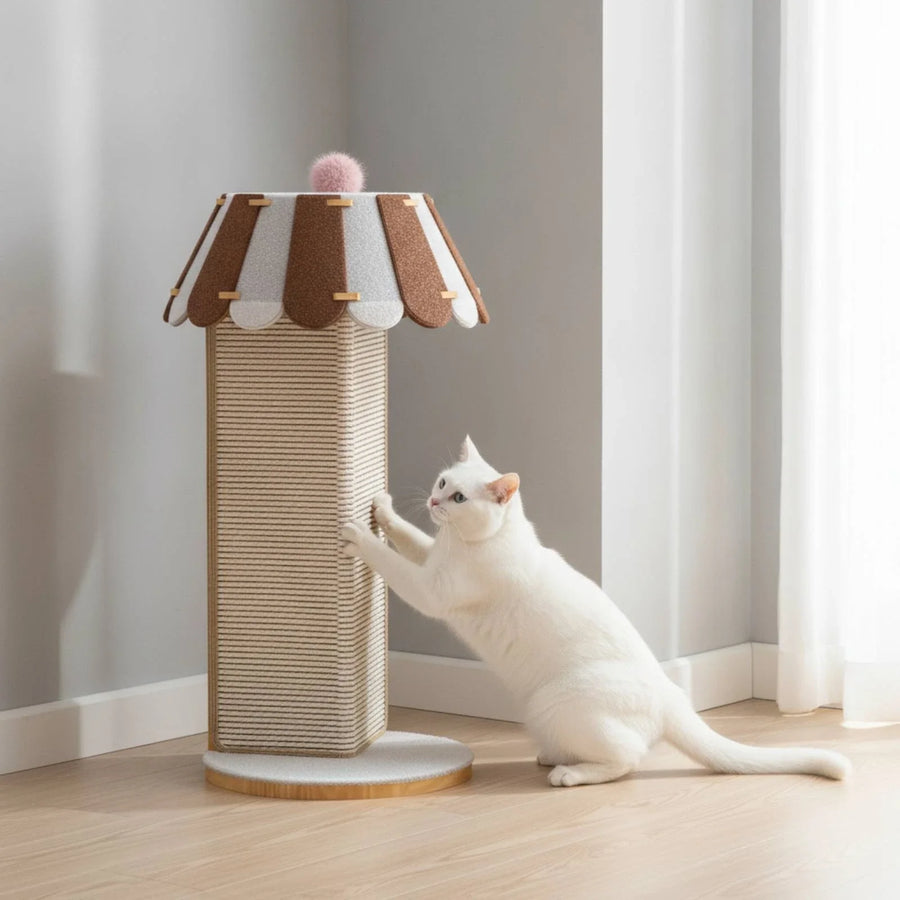 Corner Claw Space-Saving Sisal Cat Scratching Post