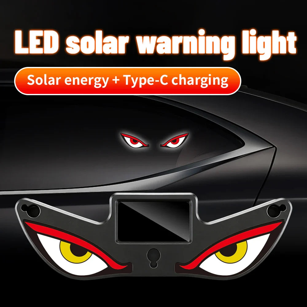 Predator Eye Solar LED Dynamic Car Warning Light - Image 4