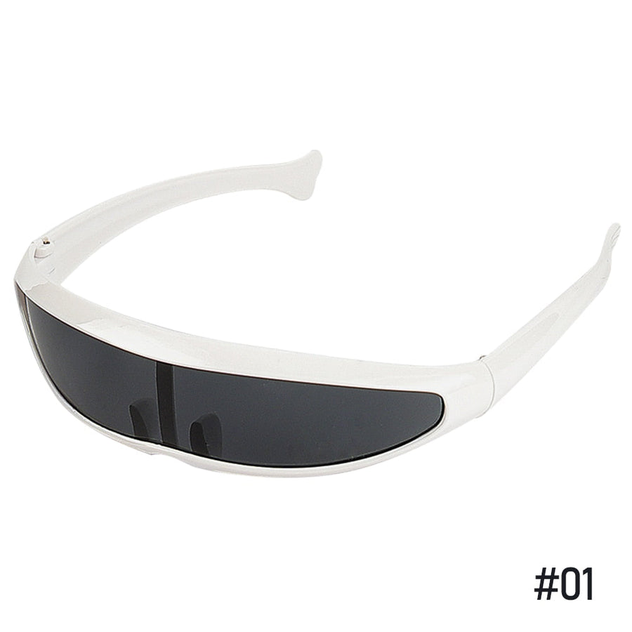 Futuristic Cyborg Cosplay Sunglasses - Image 13