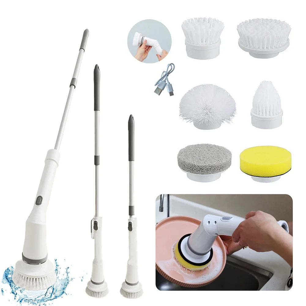 Multi-Surface Cleaning Cordless Electric Brush