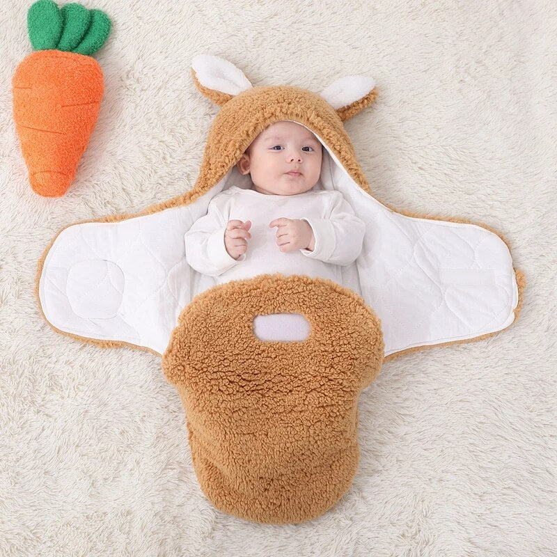 Bunny Bundle Baby Wrap Sleeping Bag - Image 2
