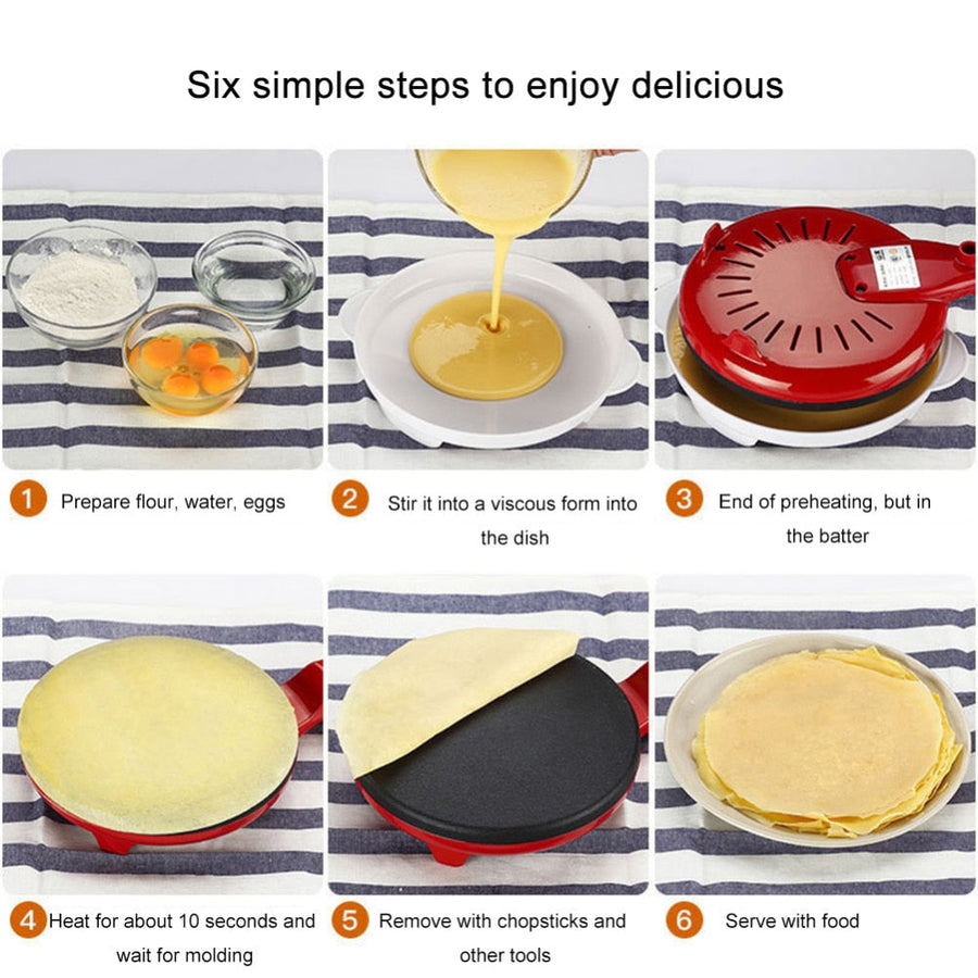 Portable Electric Pancake-Crepe Machine - Image 8