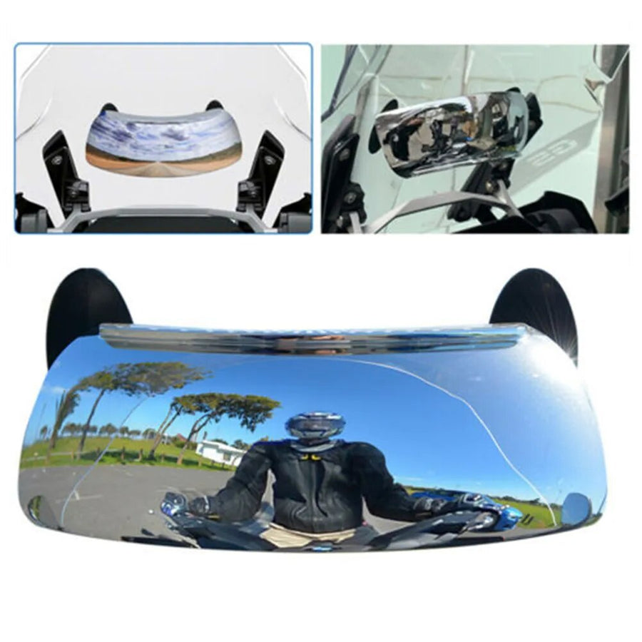 180 Degree Motorcycle Blind Spot Mirror - Image 1