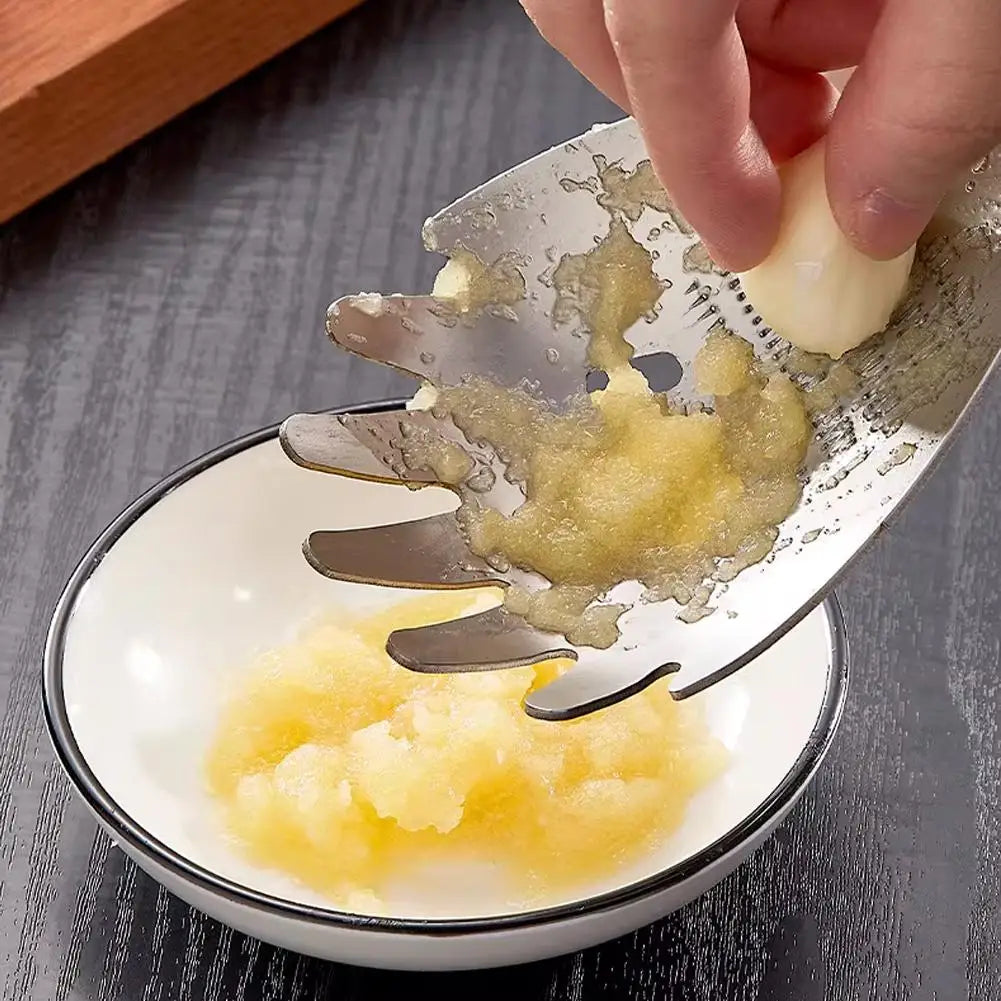 Prep Ninja 3in1 Garlic Ginger Yolk Stainless Spoon - Image 1