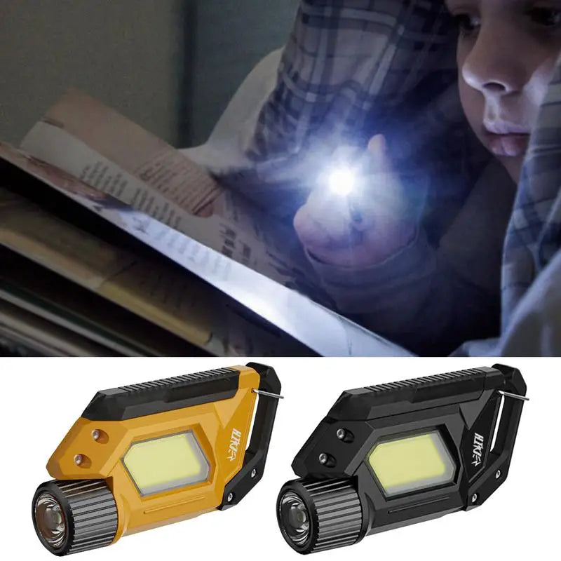 Rechargeable Lightweight LED EDC Camping Keyring Light - Image 3