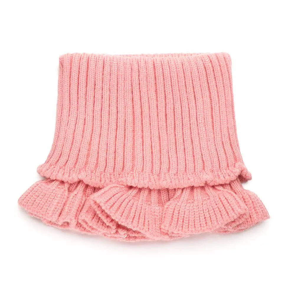 Cozy Knit Detachable Turtleneck Collar Scarf