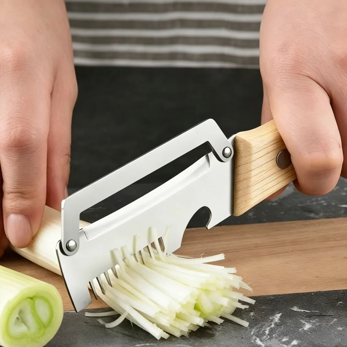Slice Craft Wooden Peeler - Image 2