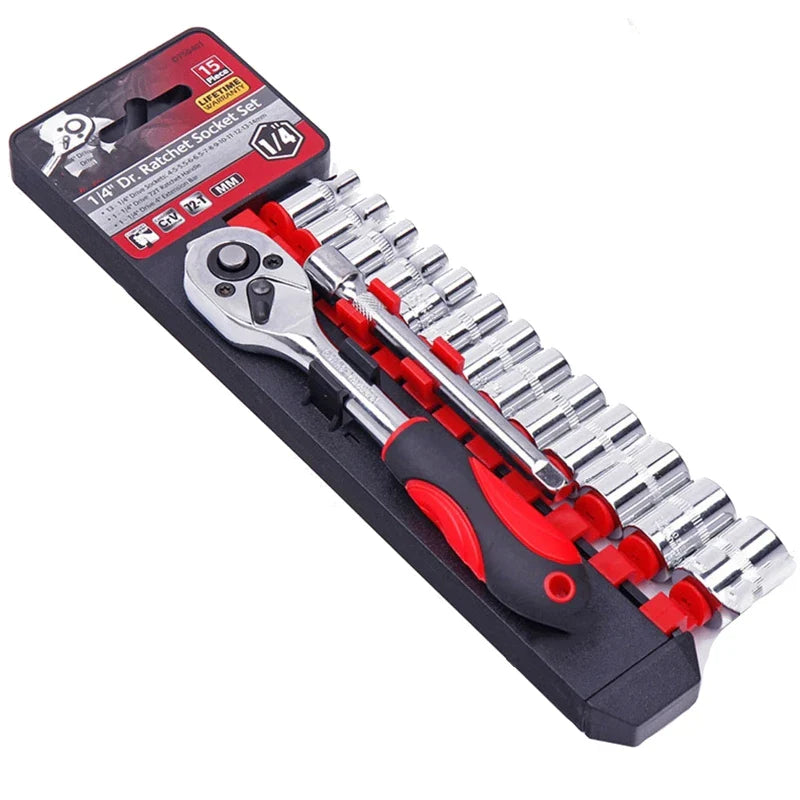 Quick Fix DIY Friendly Ratchet Tool Set - Image 1