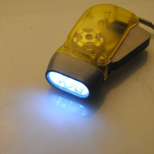Mini Manual Dynamo Emergency Flashlight - Image 0