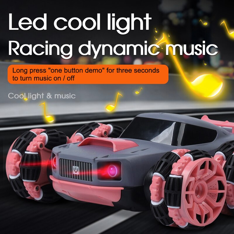 Six-Wheel Electric RC Stunt Toy Car - Image 4
