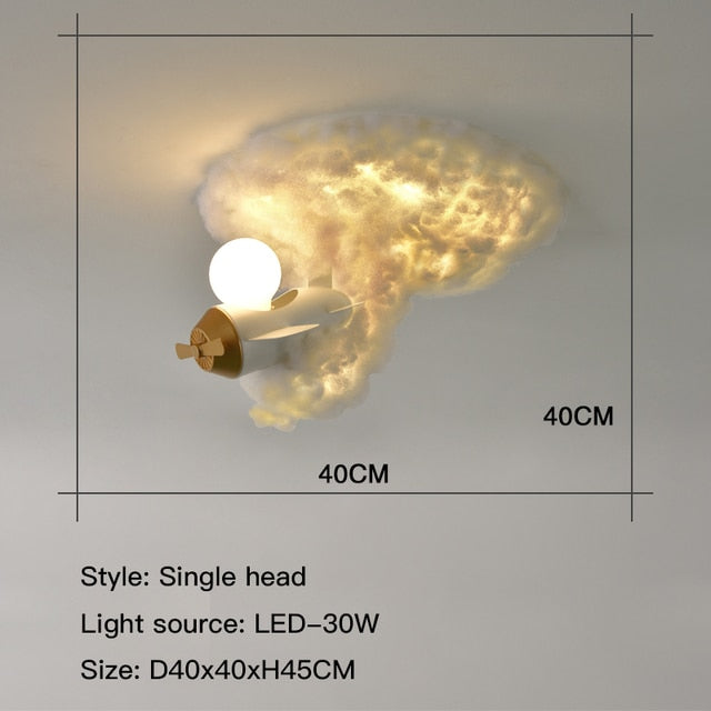 Space Blast Rocket LED Ceiling Lamp - Image 7
