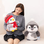 Cozy Winter Penguin Plushie Toy