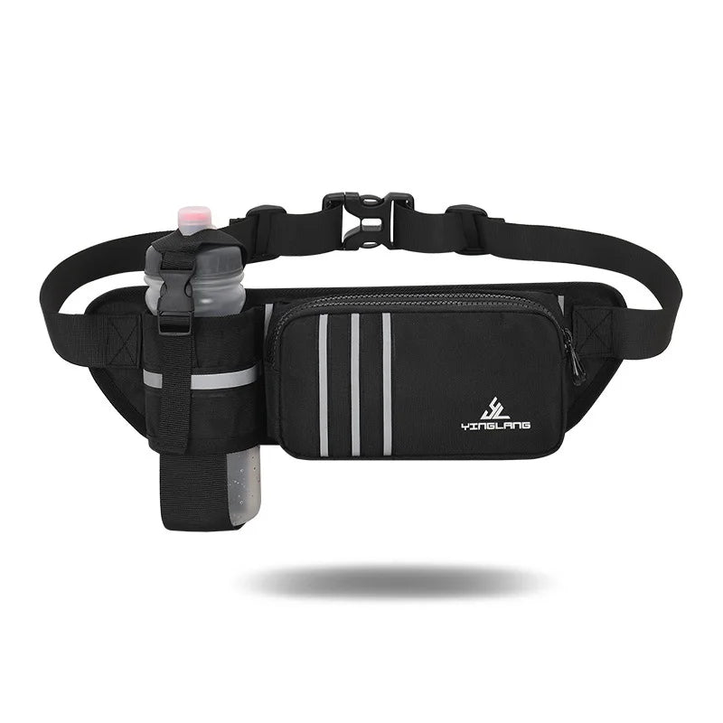 Sport Water Bottle Holder Hiking Waist Bag