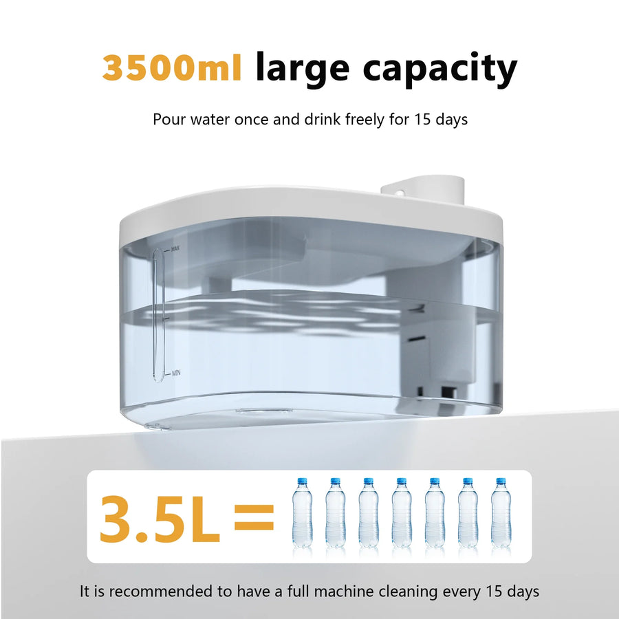 Wake & Flow Wireless Cat Water Fountain