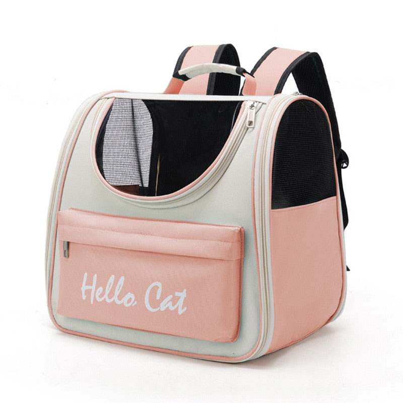 Breathable Transparent Pet Cat Carrier Bag - Image 8