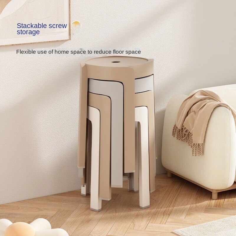 Nordic Nest Stackable Dining Stools - Image 1