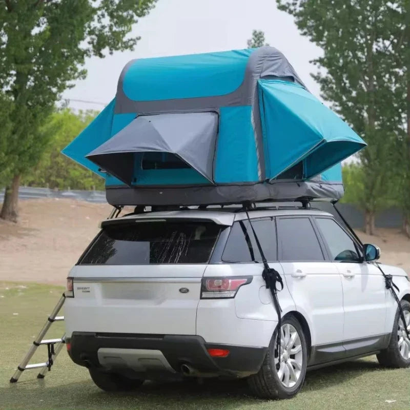 Camping Ready Large Inflatable Soft Cover Car Top Tent - Image 6