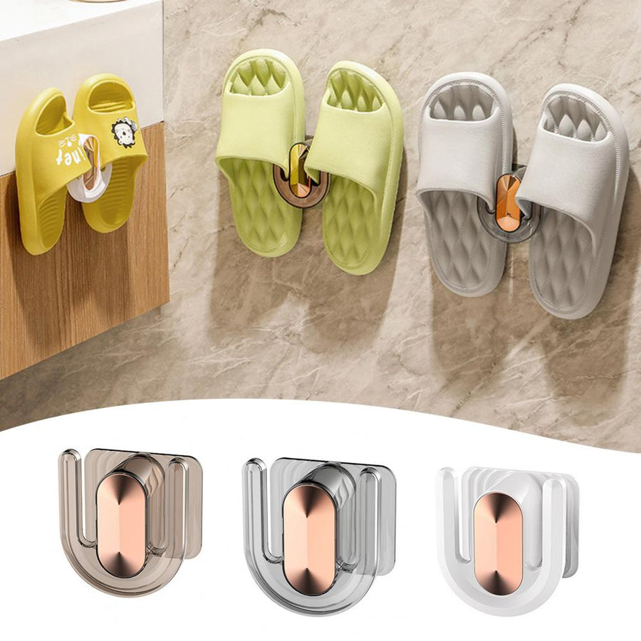 Wall-Mounted Quick Organizer  Transparent Shoe Rack - Image 0