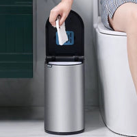 Auto Lift Integrated Brush Toilet Can - Image 3