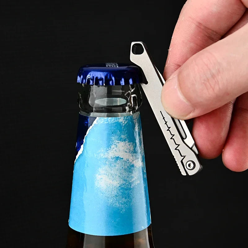 Titanium All-Purpose Foldable Sharp Cutter Knife - Image 8