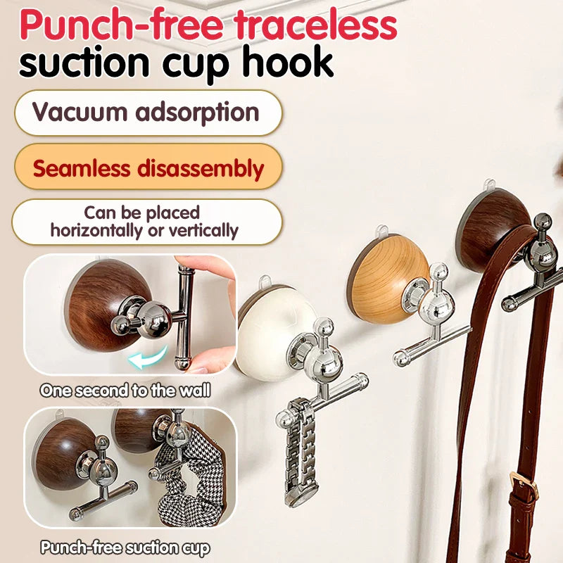 Punch-Free Quick Hang Wall Suction Cup Hook - Image 6