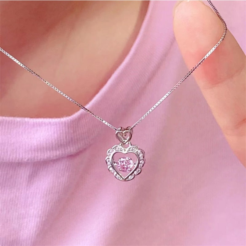Heartbeat Harmony Crystal Pendant - Image 5