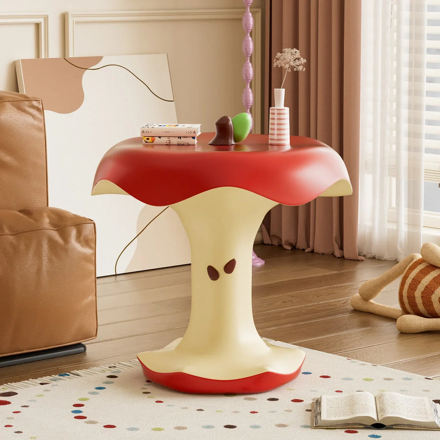 Bitten Apple Modern Side Table - Image 2