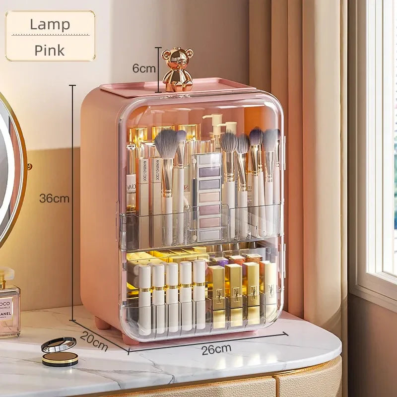 Anti-Dust Large LED Cosmetic Storage Box - Image 9