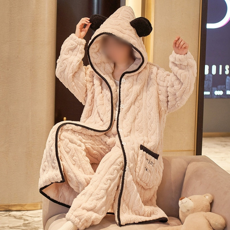 Cozy Thick Winter Blanket Pajamas