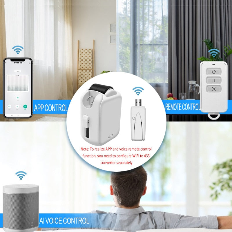 Smart Remote Control Curtain Opener - Image 4