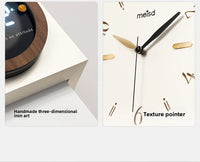 Corner-Split Dual Display Minimal Wall Clock - Image 3