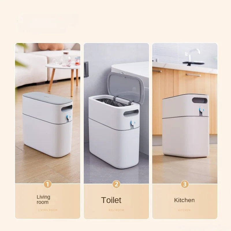 Smart Dispose Auto Wrap Trash Can - Image 4