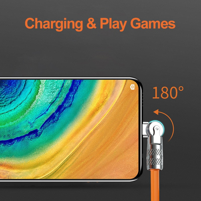 Cord Master Phone Fast Charging Rotatable Cable - Image 4