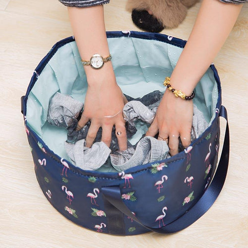 Portable Foldable Foot Washing Basin - Image 0