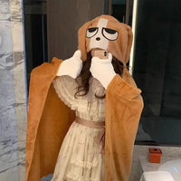 Sleepy Dog Hooded Wearable Blanket - Image 6