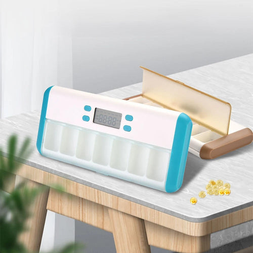 Automatic Alarm Smart Reminder Pill Organizer Box - Image 0