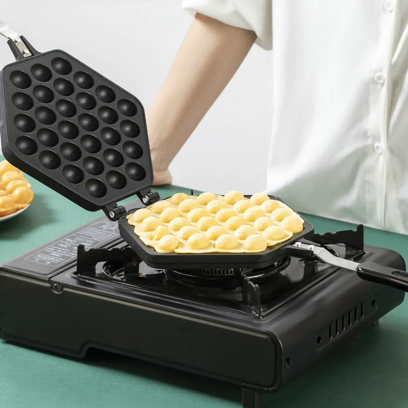 Non-Stick Bubble Egg Waffle Maker Pan - Image 0