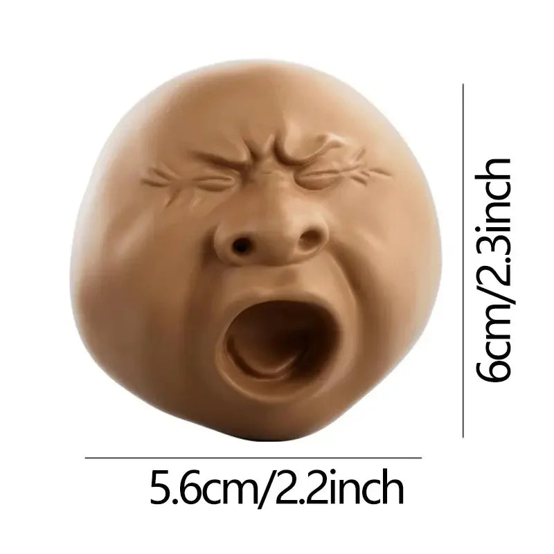 Mini Yawning Face Water Splash Toy - Image 4