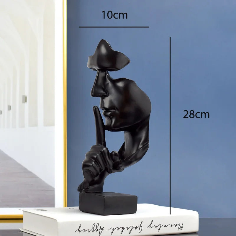 Silent Thinker Abstract Face Home Decor - Image 6