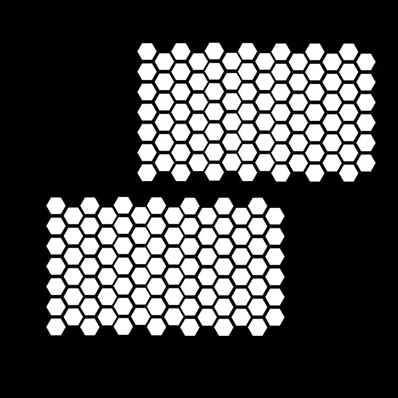 Car Side Window Honeycomb Decor Sticker - Image 5