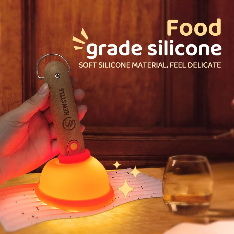 Plunger Style Stress Relief LED Night Lamp - Image 2