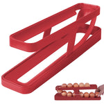 Automatic Egg Rolling Holder Organizer Rack