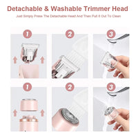 Dual Head Rechargeable Electric Hair Trimmer - Image 2