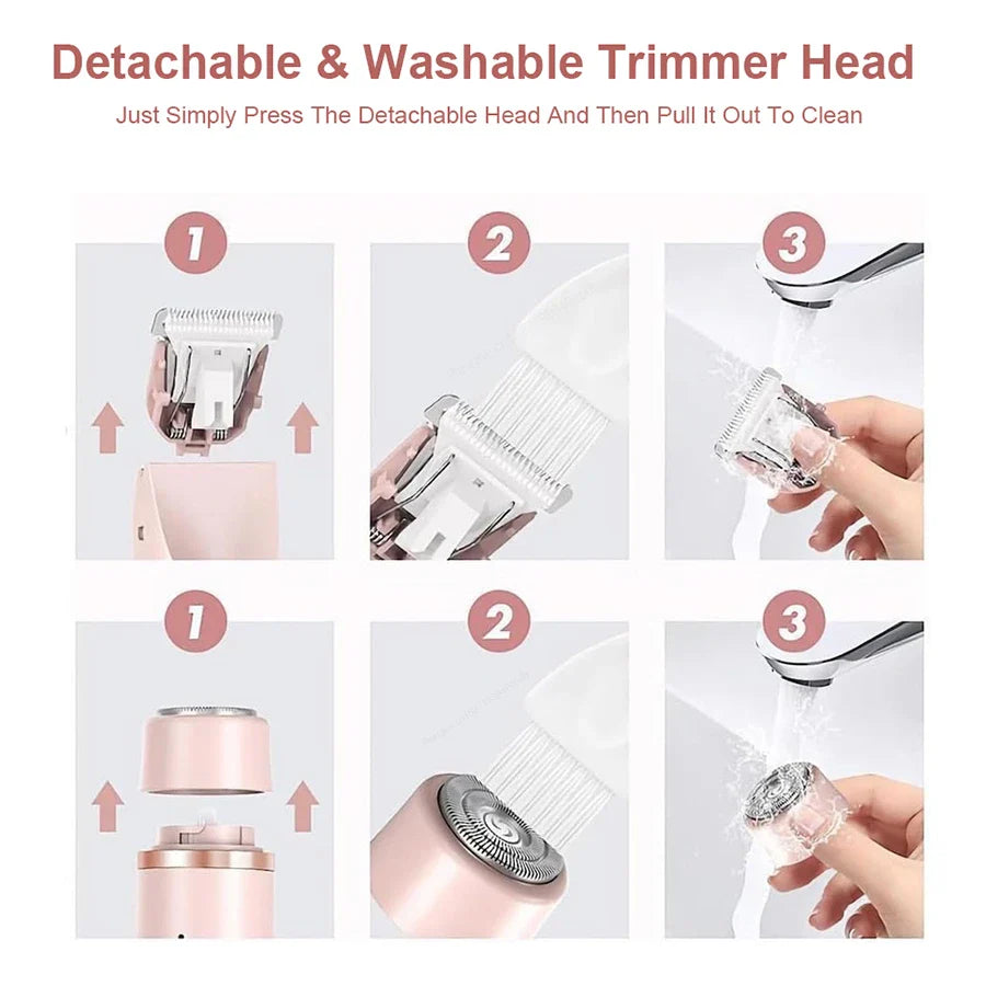 Dual Head Rechargeable Electric Hair Trimmer - Image 2