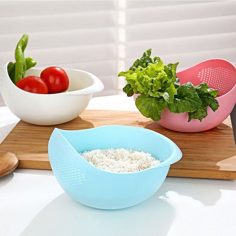 2in1 Easy Rice Drainer Basket - Image 1