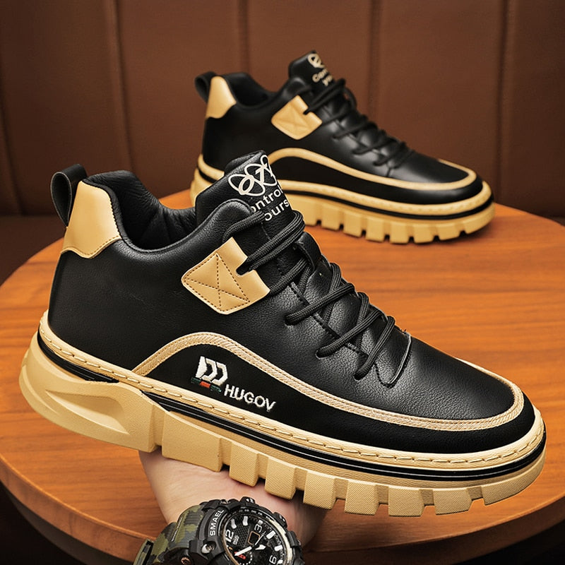 Mountain Explorer Microfiber Leather Hiking Boots - Image 0