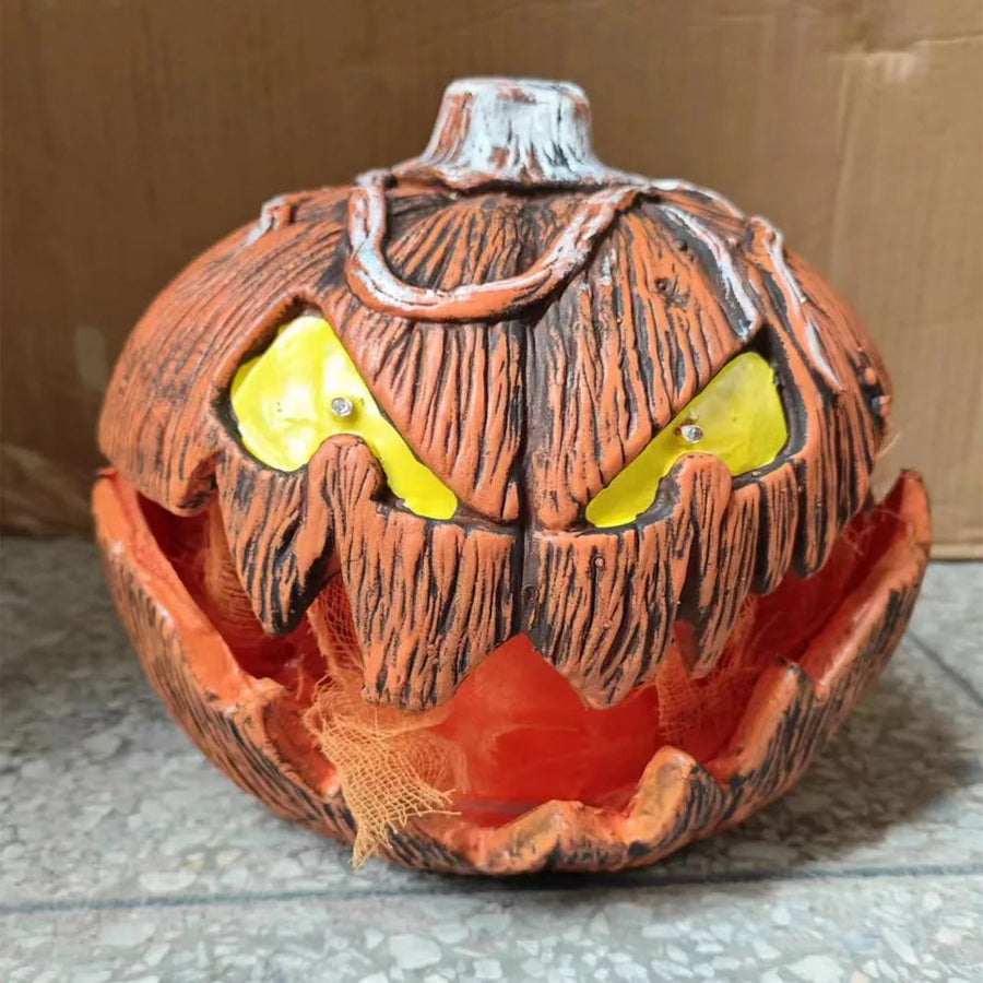 Spooky Pumpkin Voice Activated Halloween Decor - Image 2