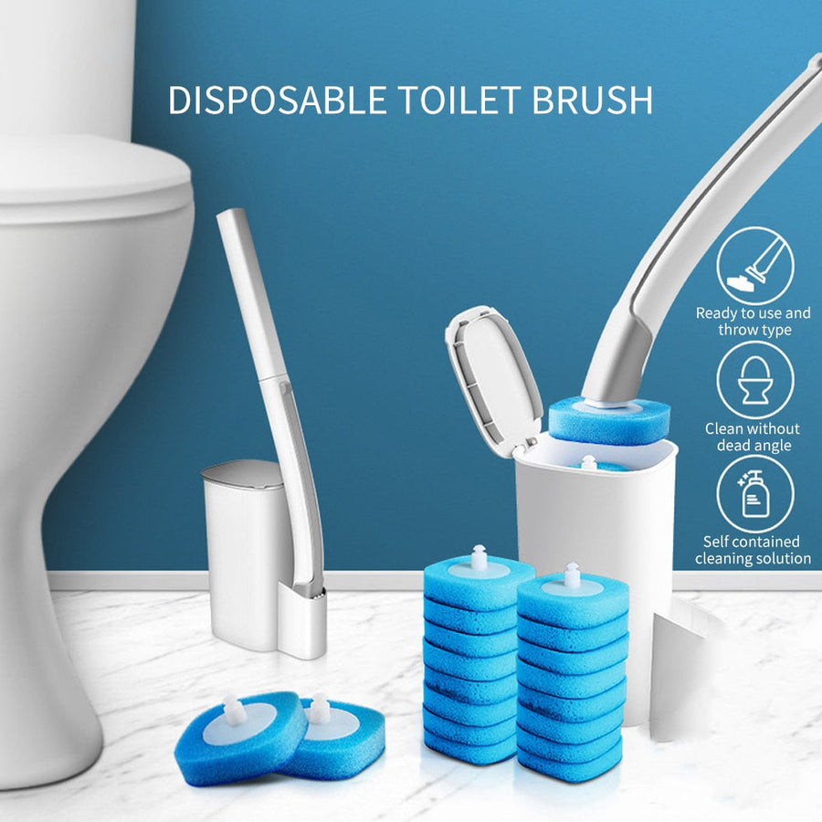 Disposable Long Handle Cleaning Pro Toilet Brush - Image 8