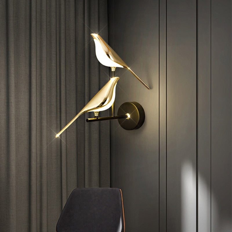 Modern Nordic Wall Bird Lamp - Image 8